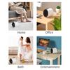 Mini Portable Electric Heater Desktop Fan Heater PTC Ceramic Heating Hot Air Blower Home Office Heater Machine 220V / 110V 500w