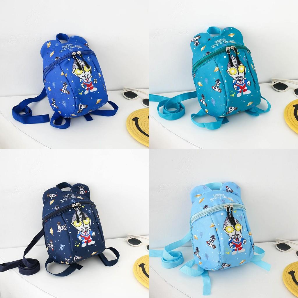 Childrens Cartoon Ultraman Backpack With Breathable Nylon Material For Kindergarten Kids