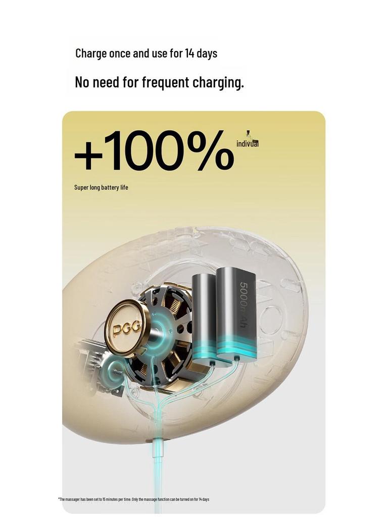 PGG W2 Waist Massage: Red Light, Hot Compress, Bianstone Kneading, 2500 mAh Warm Abdomen Moxibustion.