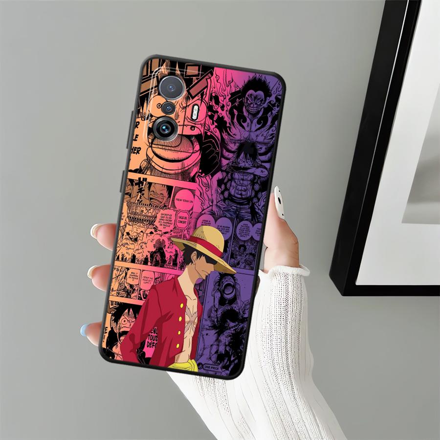 Funda Phone Cover Case for Xiaomi Mi 13 Lite 15 Pro 12 14 11T 10T 12X 12T Pro 11 Anime One Pieces