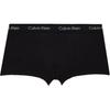 Calvin Klein Letter Logo Boxer Briefs Low Rise 3 Pack Men Underwear Black NB2614G-001