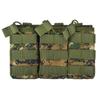 Military Fan Tactical Vest Molle Triple Pouch - Multifunctional Accessory & M4 Magazine Pouch