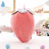 Creative Plush Toy Simulation Strawberry Soft Cotton Cute Fruit Pillow Cushion Stuffed Toys Gifts For Kids Girls