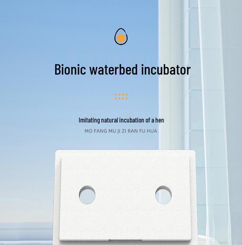 Smart Automatic Incubator for Quail, Duck, and Goose Eggs - Compact and Intelligent Hatching Machine for Home Use