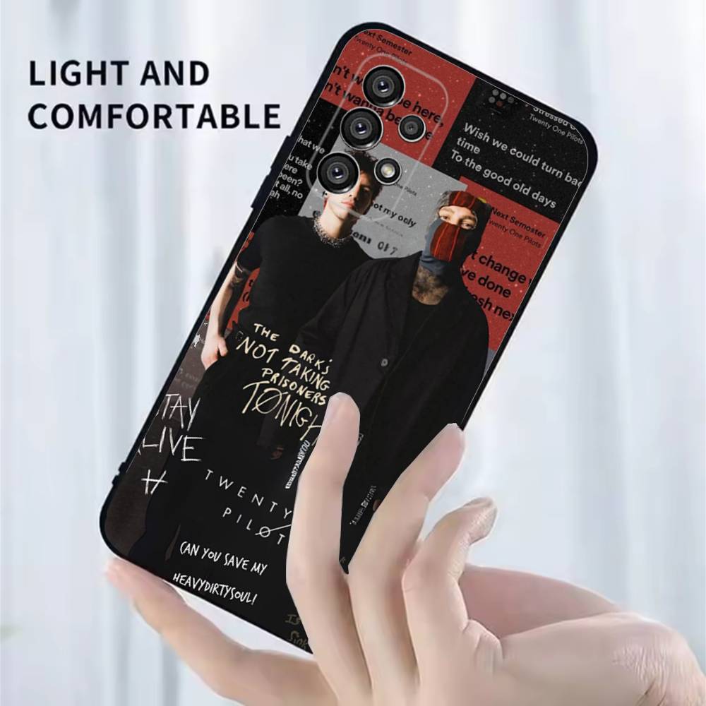 Band O-Omems Handyhülle Für Samsung Galaxy A54 A34 A24 A73 A53 A52 A52S A04S A04E A72 Hülle