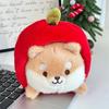 Cuter Capybara Pig Dog Plush Dolls With Apple Persimmon Design For Kids Gift And Collectors