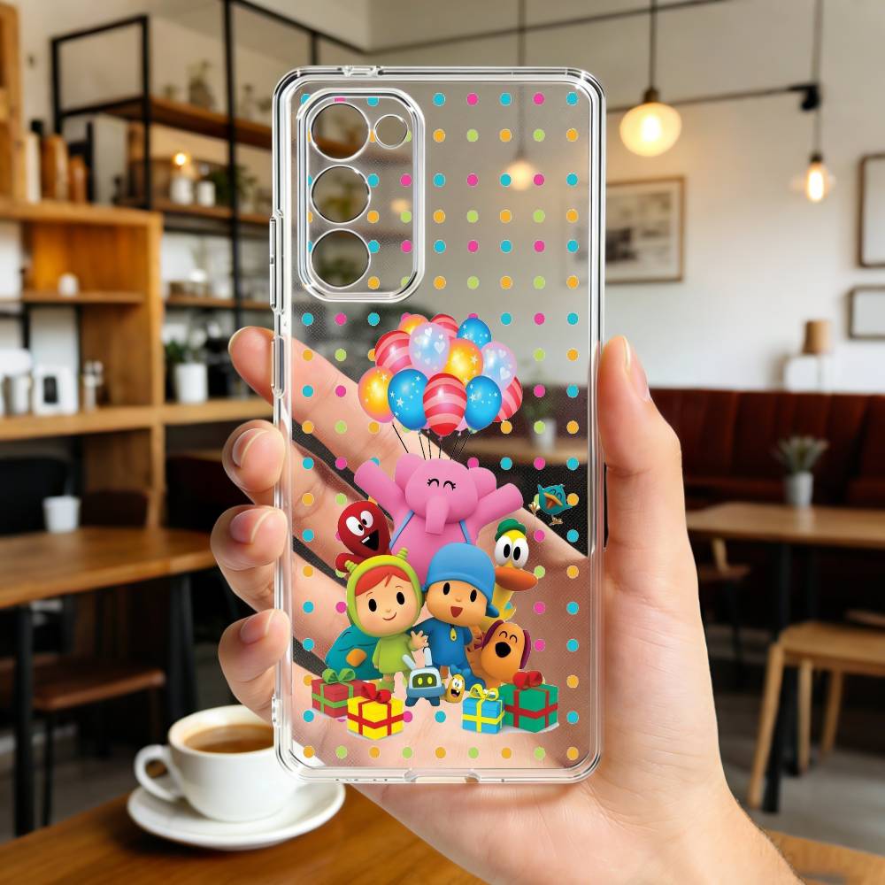 C-Cartoon P-Pocoyos Cute Phone Case For Samsung Galaxy A91,80,73,72 ,71,53,52,32 ,31,22,21s,20,Transparent Case