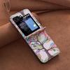 Colorful Flowers Butterfly Pattern Case For Samsung Galaxy Z Flip 6 5 4 3 Silicone Shockproof Soft Phone Back Cover