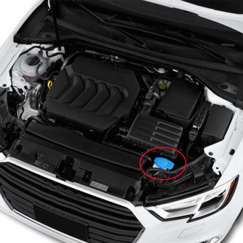 For VW Amarok Beetle Vento Bora Jetta Caddy Eos Fox Golf 3/4/5/6/7 Lupo Windshield Washer Reservoir Fluid Cap Tank Bottle Cover