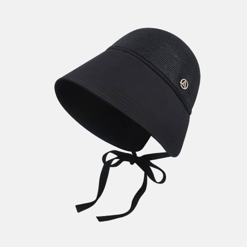 Uv Sun Protection Large Brim Hat With Adjustable Fit For Travel And Hiking