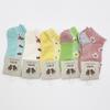 5 Pairs of Flower Garden Socks for Kids