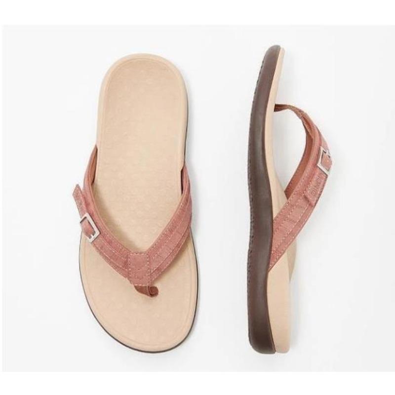 

Летние новые прохладные тапочки женские плоские повседневные в елочку шлепанцы домашние сандалии 43 розовый