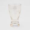 Otsuka Glass "Colorful Poem" Sake Glass, Approximately 70ml, Long Cup, Hana Kiriko Amber Brown, Made In Japan, 07603-15-1AMB-1P