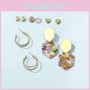 Sophisticated Acrylic Acetate Ushaped Earrings For Women Occasions Special