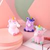 Cartoon Unicorn Soft Spit Bubble Toy Cute Animal Ball Soft Sticky Squishi Stress Relief Squeeze Ball Sensory Fidget Funny Toy
