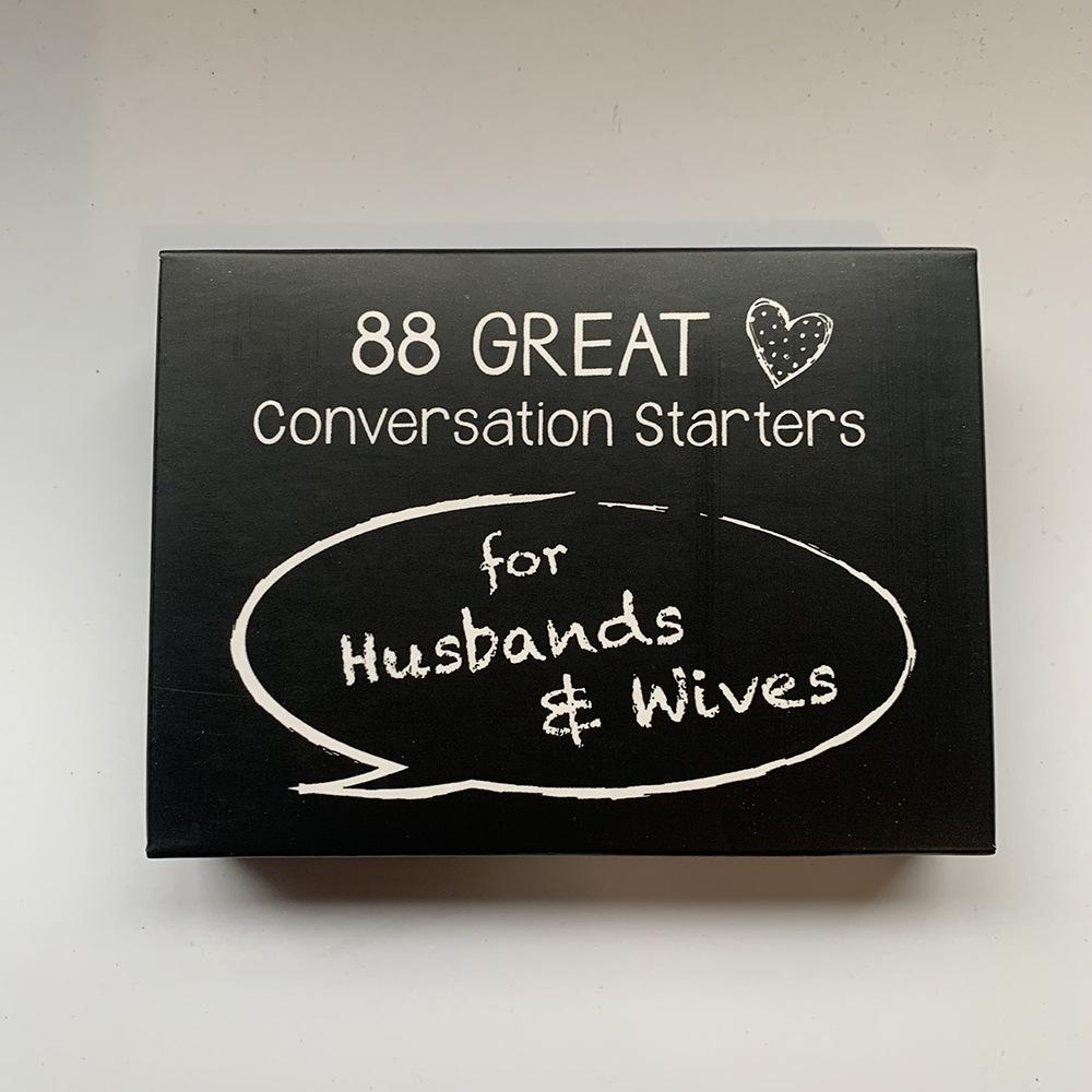 English 88: Engaging Conversation Cards for Couples – A Fun Tabletop Card Game