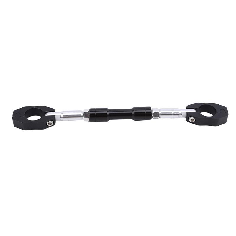 Motorcycle Modification Crossbar Handle Reinforcement Black Chrome Plated Steel Motorbike Handlebar Accessory