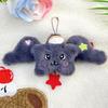 Cartoon  Wings Star Pendant Keychain Cute Doll Plush Pendant Creative Kawaii School Bag Decoration Accessories Gifts