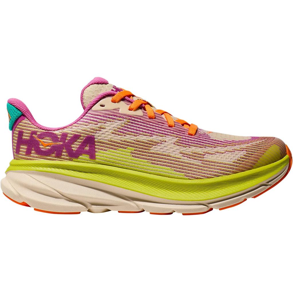 HOKA One One Clifton 9 Comfortable Versatile Simple Sports Casual Non-Slip Wear-Resistant Low-Top Running Shoes Kids Running Shoes 1131170-FSV