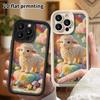 Phone Case: 2D Flat, Suitable for iPhone 18 17 16 15 14 13 12 Pro, Rainbow Cloud Little Sheep, Perfect Christmas and Halloween Holiday Gift