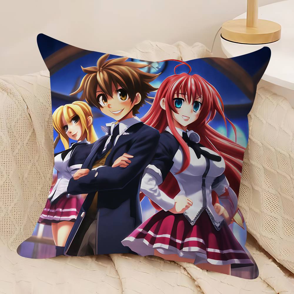 Anime H-High School DxD Pillow Cushion Cover Pillowcase Living Room Sofa Home Decor Customized