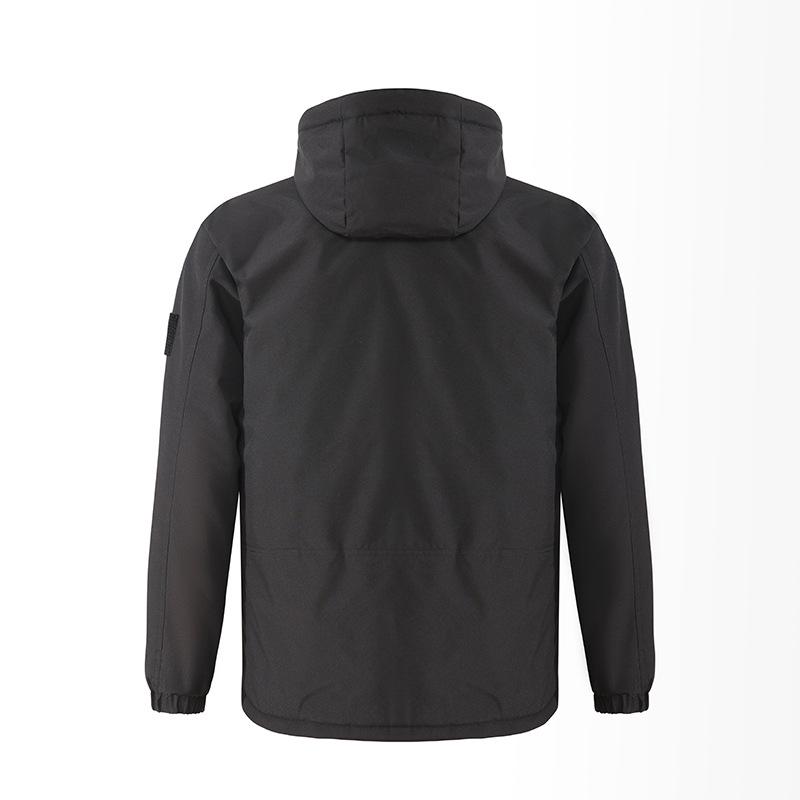 Men's Smart Heated Waterproof Windbreaker Winter Jacket