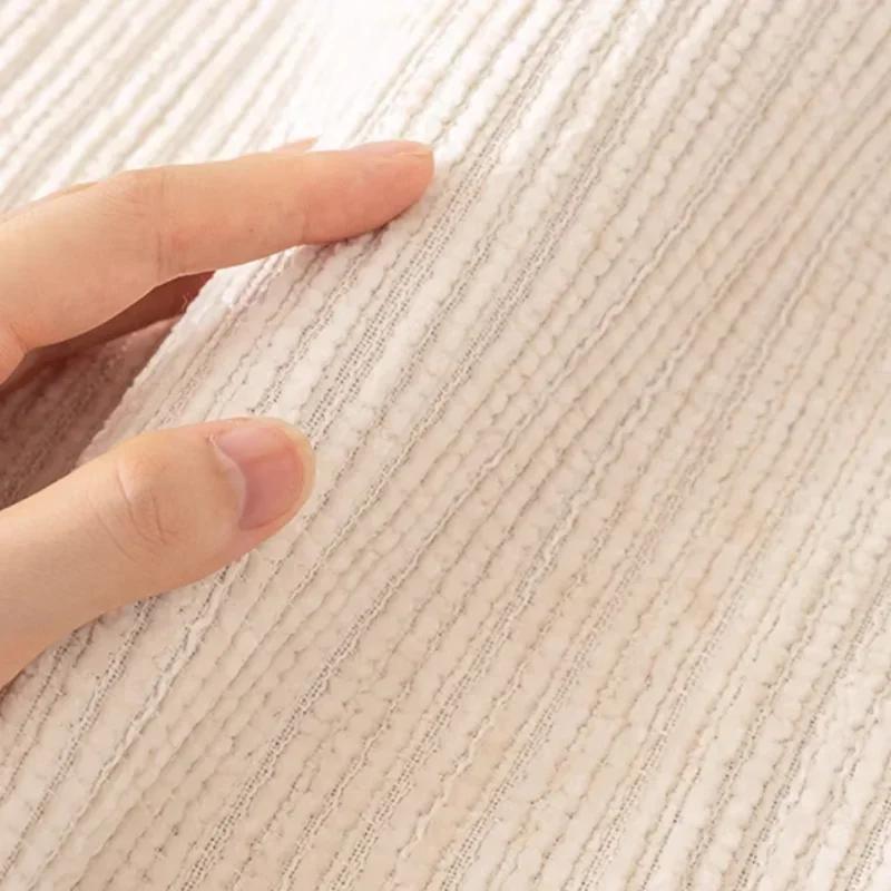 Chenille Corduroy Sofa Mat Cover Universal Anti-Slip Sofa Cushion Towel Solid Color Living Room Sofa Cover Backrest Towel Cover