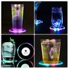 3Pcs LED Glowing Coasters Cup Holder Mat Light Bar Placemat Acrylic Party Drink Backlight Pad Home Kitchen Decor