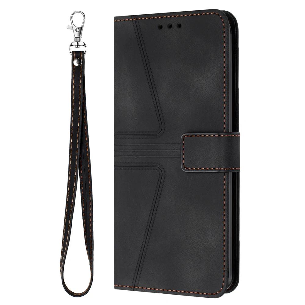 Leather Flip Wallet Case For Xiaomi Poco M6 M5S C65 Redmi A3 14C 13C 13R 12C 10A Redmi Note 14 Pro Plus 13 12 11 10 10S Cover