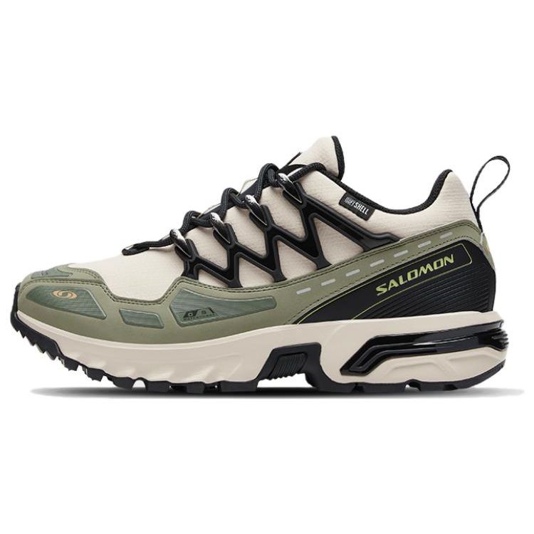 

SALOMON Acs Кроссовки с круглым носком на шнуровке, амортизирующие, нескользящие, низкие, повседневные, унисекс, коричневые 473081 38