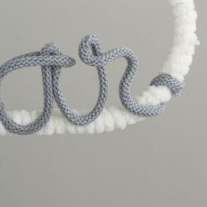 3 Wire Clouds 30 X 17.5 Cm