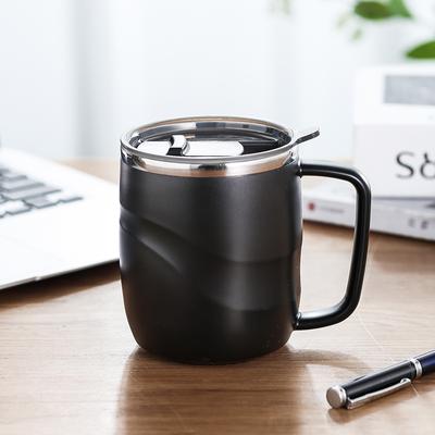 Termální hrnek Šálky na pivo Nerez Jednoduché Kancelářské Čaj Kávová Láhev na vodu Vakuová s víčkem Praktické přenosné nádobí