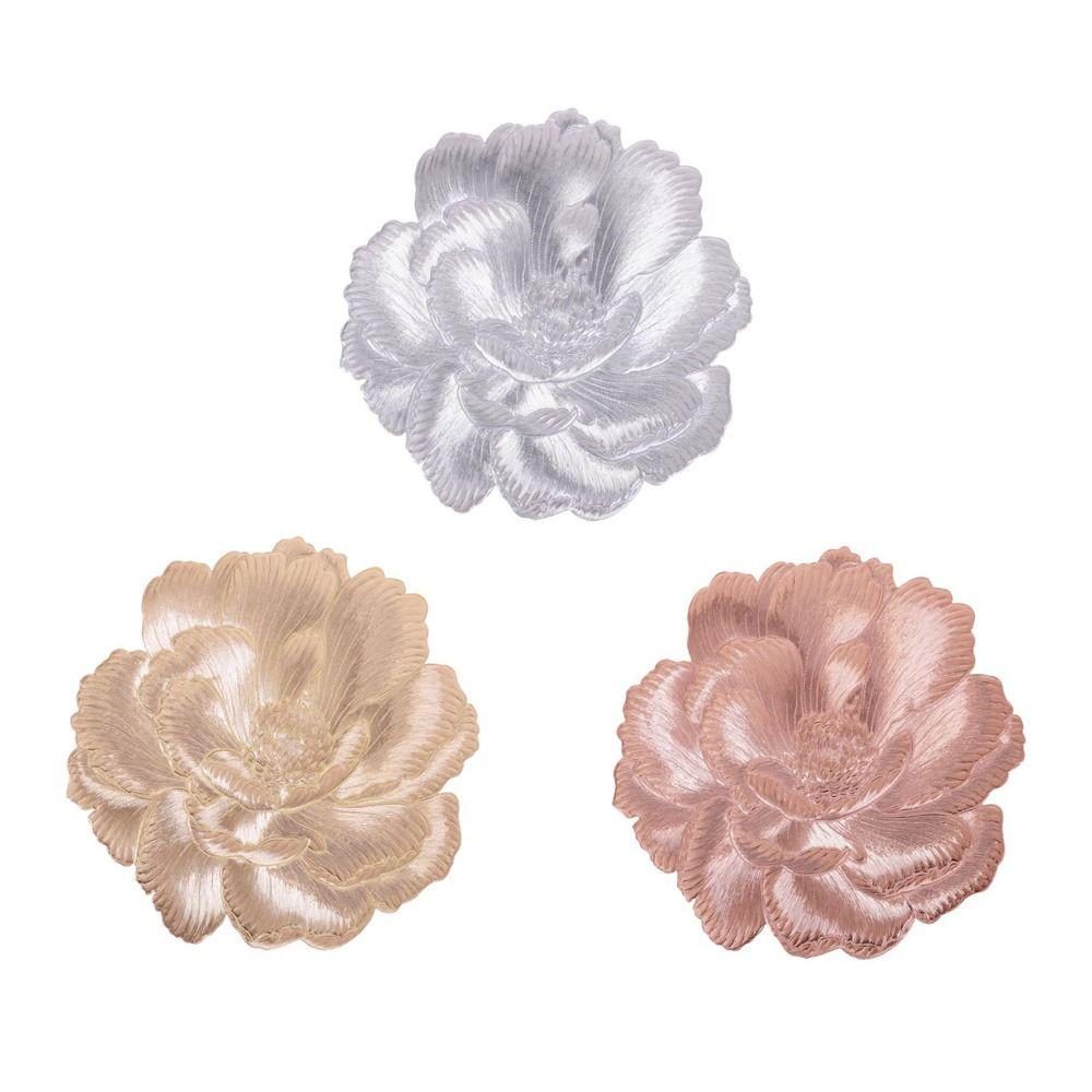 

Lotus-Shaped Table Mat Washable Coasters Decor Nordic Style Place Mat рожевий