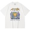 230 Gsm 100% Βαμβακερό T-Shirt Heavy Metal Μπάντα Ροκ Δημοφιλής Μουσική Εκτύπωση Unisex Βαμβακερό T-Shirt