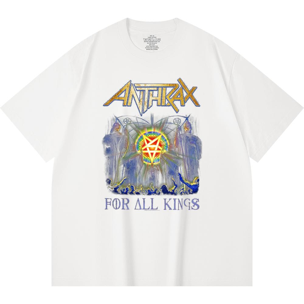 230 Gsm 100% Βαμβακερό T-Shirt Heavy Metal Μπάντα Ροκ Δημοφιλής Μουσική Εκτύπωση Unisex Βαμβακερό T-Shirt