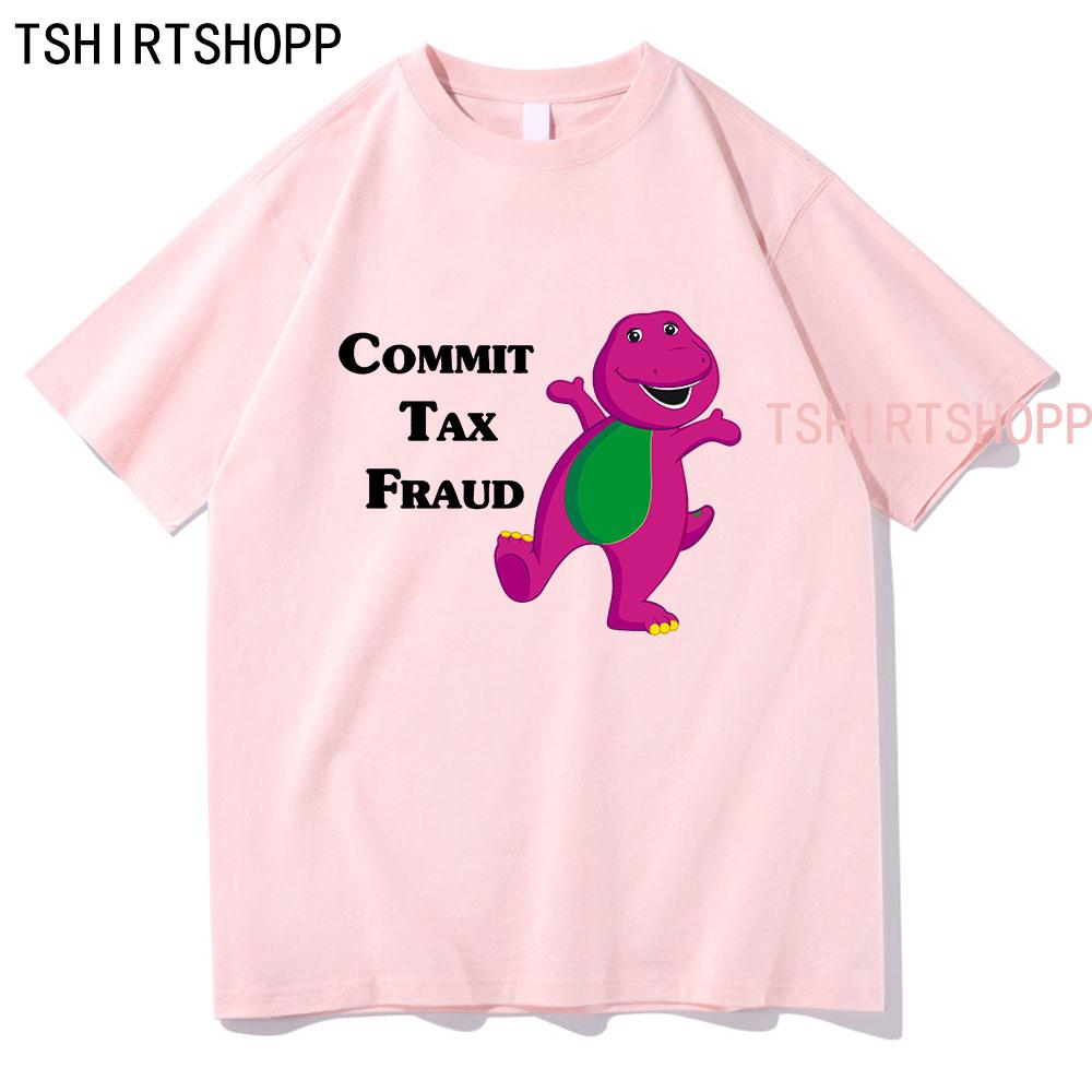 Men Short Sleeve Graphic Commit Tax Fraud T Shirt Rugged Outdoor Collection Men/Women Print Novelty T Shirt Cotton Tops Clothes