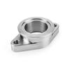 Bil Universal 2-Boltet Turbo Flange Manifold Ekstern Wastegate 38mm MV-R V-Bånd Flange Adapter Kit Rustfrit Stål