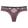European and American Lace Underwear Hollow Sexy Pure Wind Underwear Cross-border Underwear Foreign Trade Briefs Lace Solid Color Underwear