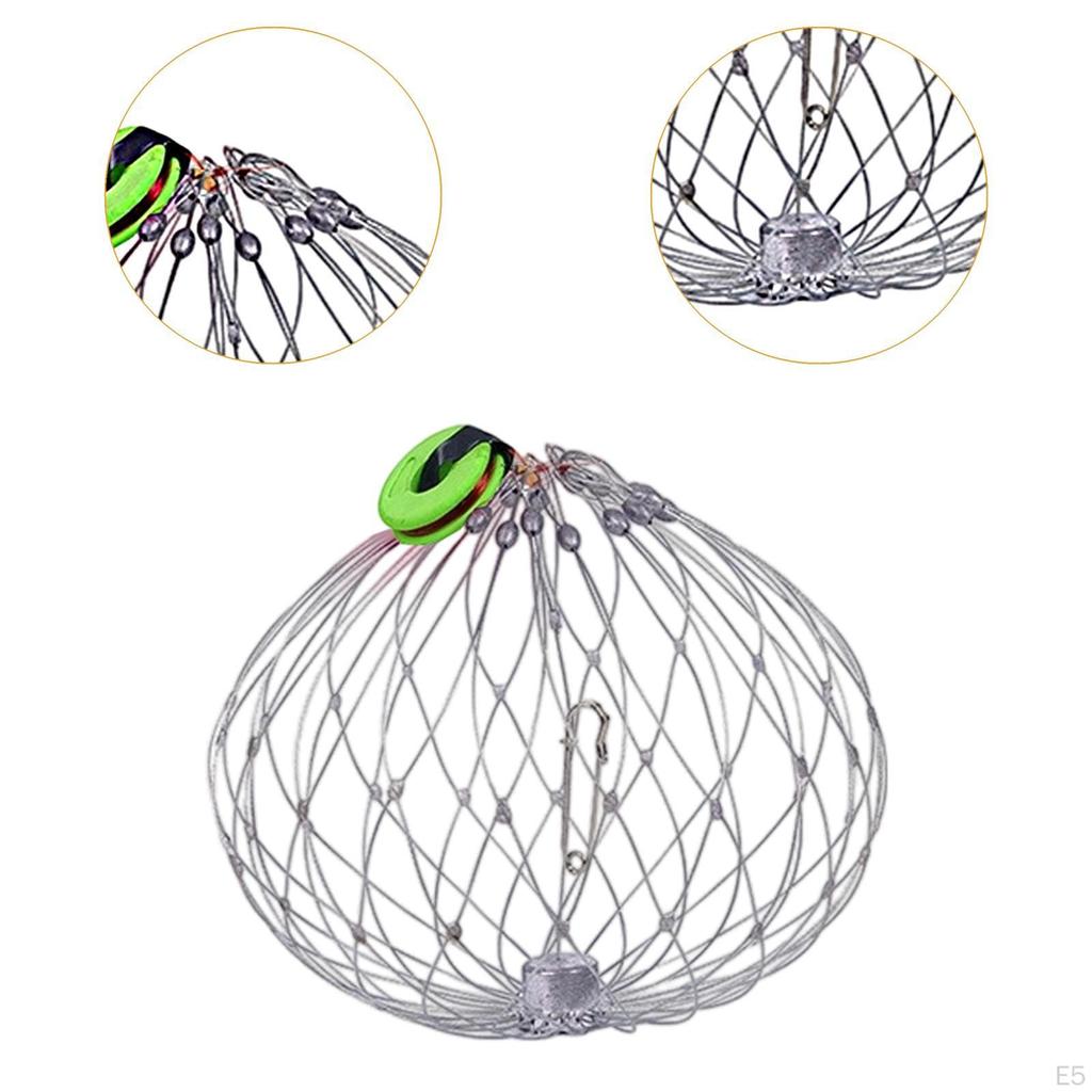 Werkzeug Automatisches Angeln für Salzwasser Meerwasser Tackle Wurf Schlinge Angeln Flusskrebse Stauseen Flüsse