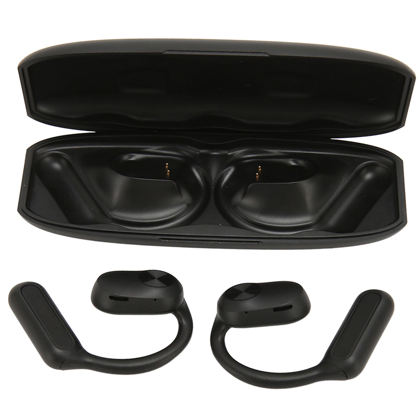 

Bluetooth-наушники с открытым ухом 5.3, беспроводная гарнитура с шумоподавлением для музыки чёрный