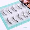 Transparent Terrier 5 Packs L-Shaped False Eyelashes Natural Comic Barbie Eyelashes Little Demon Eyelashes