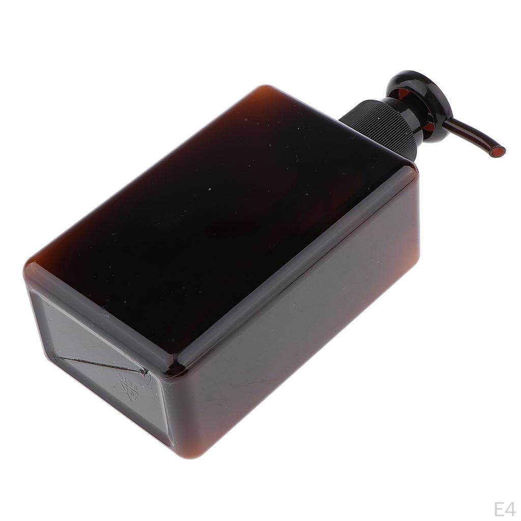 280 ml Empty Soap Bottle with Refillable Dispensing Containers for Storing Conditioner, Body Hair