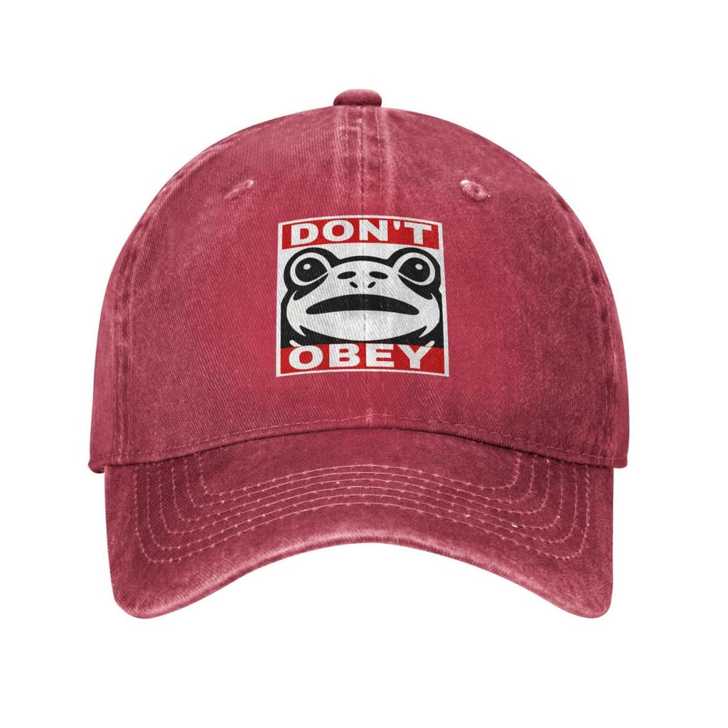 Men's And Women's Washed Cotton Baseball Caps With Printed Distressed Soft Top Denim Hats Vintage Hats