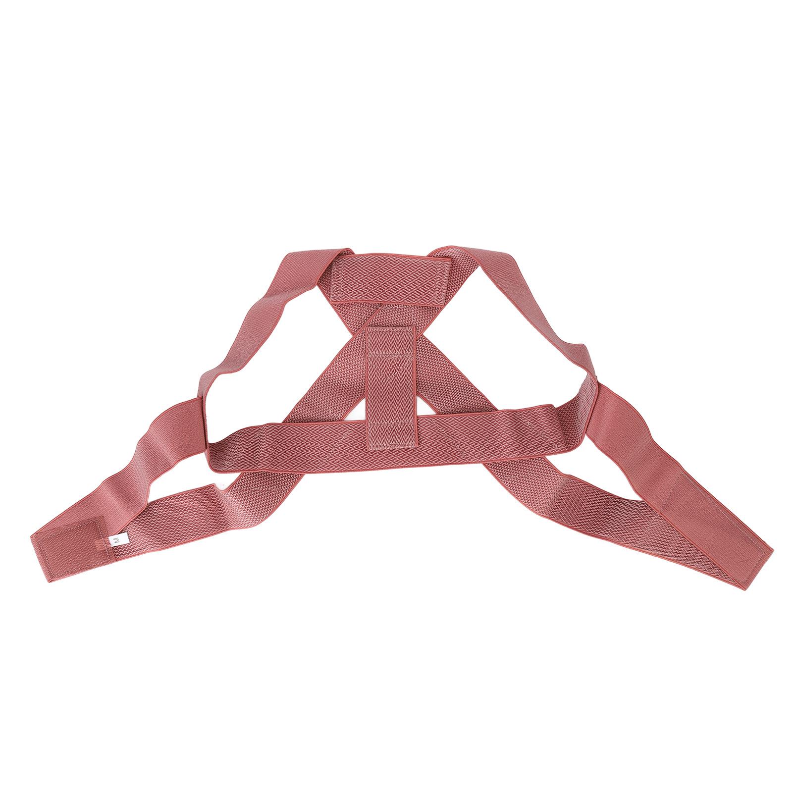 

Корректор осанки дышащий корсет для спины корректор осанки для мужчин и женщин красный