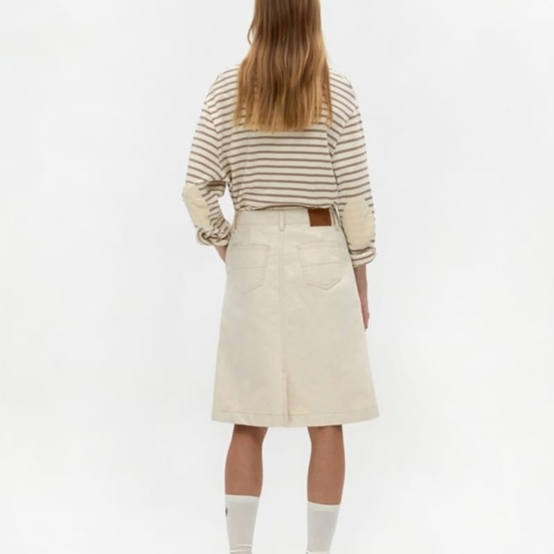 DEPOUND Wool Knee Socks - Ivory