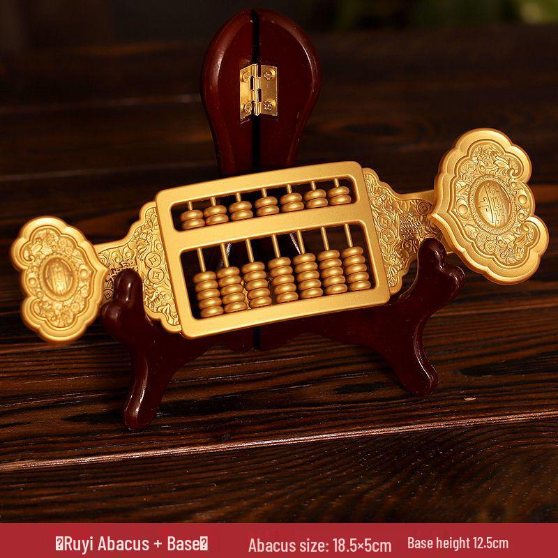 Ruyi Abacus Ornament: Bestselling Housewarming & Office Decoration Gift