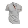 Maglietta Polo da Uomo Estiva Traspirante a Maniche Corte Morbida Comoda Larga Casual Top
