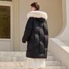 Tanboer Women's Mid-Length Thickened Loose Warm Down Jacket TB233768