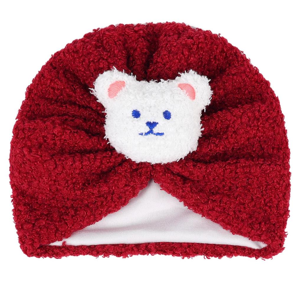 Berretto Cartone Animato in Pile Teddy per Bambini - Caldo Cappello Autunno/Inverno, 15 Colori