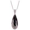 Crystal Sweater Chain Autumn And Winter Versatile Long Big Water Drop Necklace Women'S Clothes Accessories